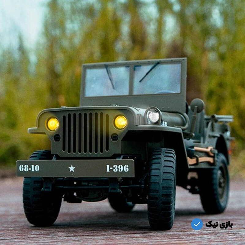 ماشین کنترلی جیپ ویلیز C8815 + وینچ