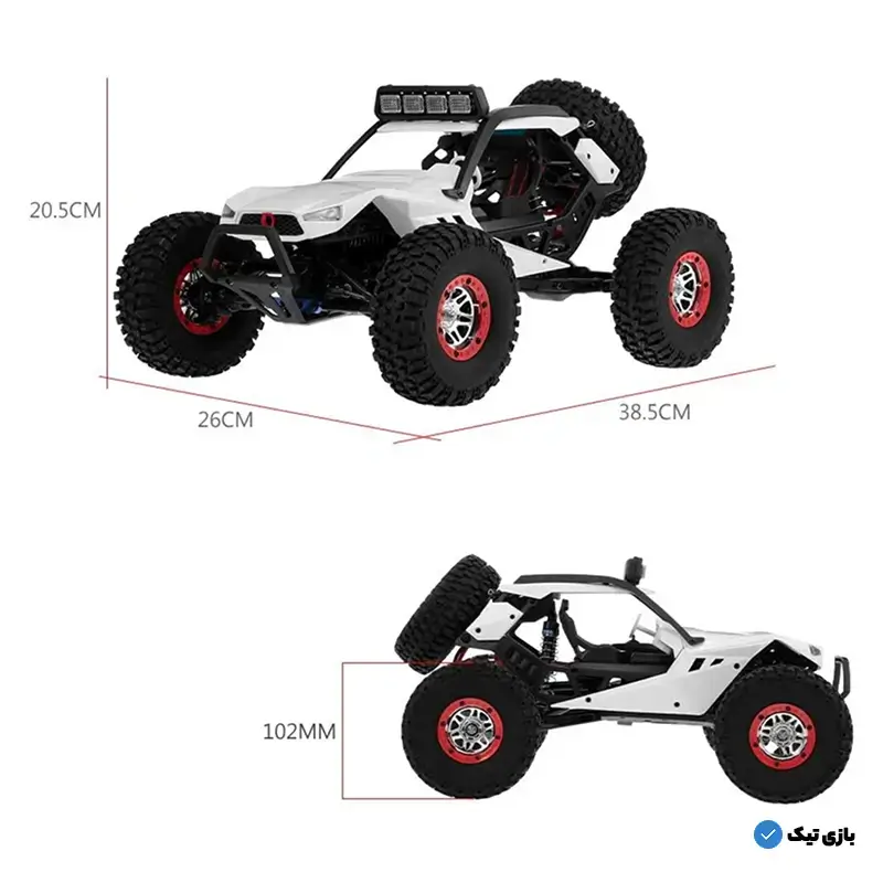 ماشین کنترلی WL TECH CRAWLER STROM