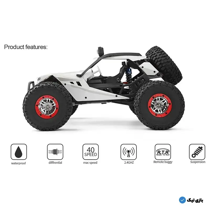 ماشین کنترلی WL TECH CRAWLER STROM