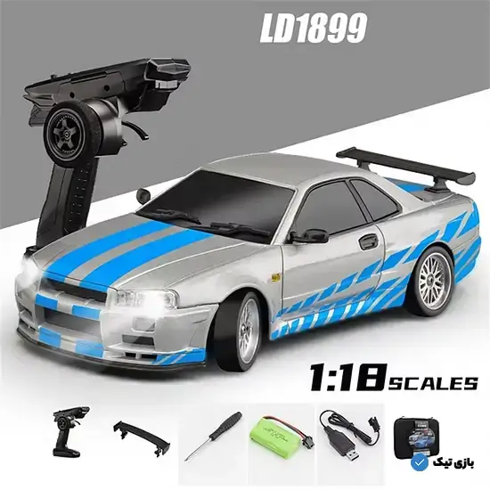 ماشین کنترلی دریفت نیسان GT-R Skyline