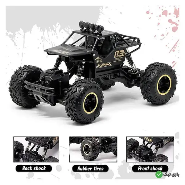 ماشین کنترلی صخره نوردی Rock crawler